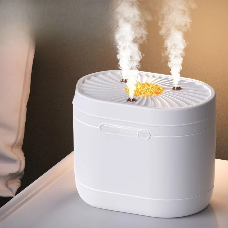 

Humidifier three-port large spray small household desktop air humidification