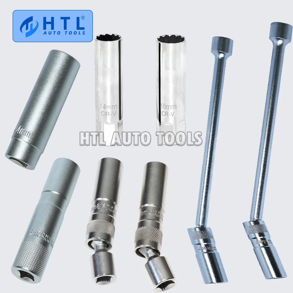 

Гаечный ключ для снятия точек 14 или 16 мм, тонкая стенка для свечей зажигания 3/8 дюйма, привод для BMW, Mercedes, nissan, Benz