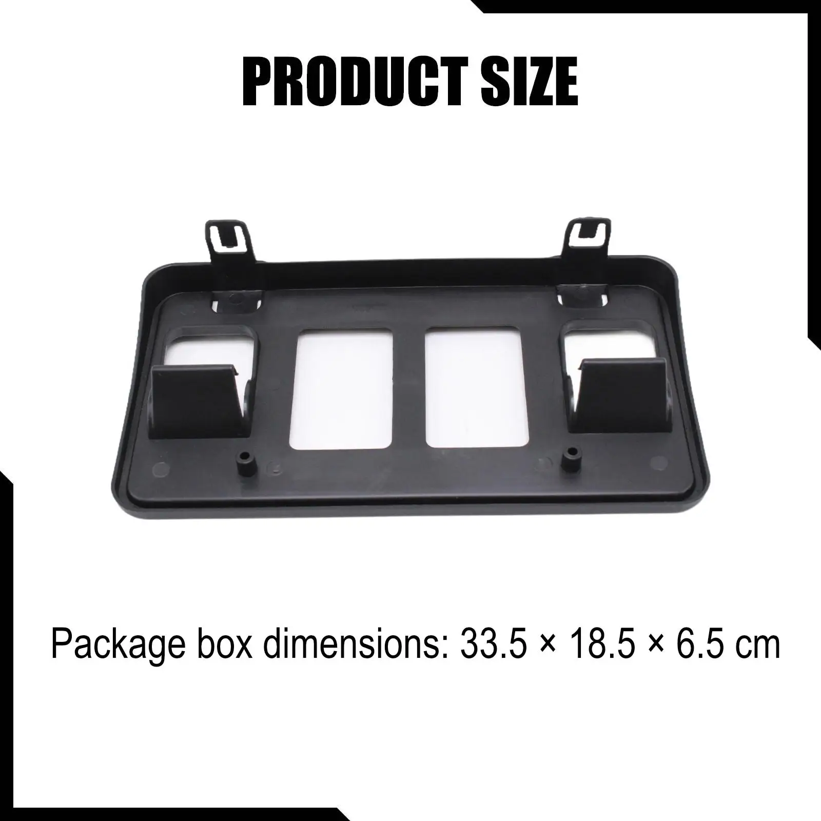 Front Buffer Plate Bracket Holder Spare Components Repair Mounting Frame 4L3Z-17A385-aaa for 2004-2005