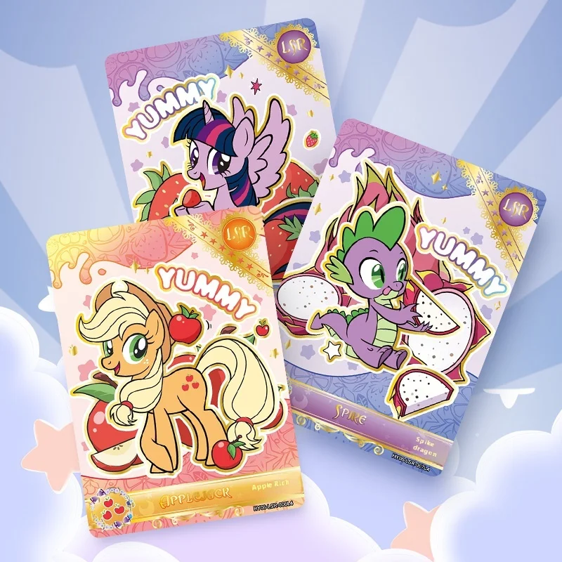 Miniso My Little Pony: الصداقة هو بطاقات سحرية Huiyue حزم أنيمي مضحك حفلة الصداقة الأبدية حزمة تحصيل بطاقة لعبة هدية