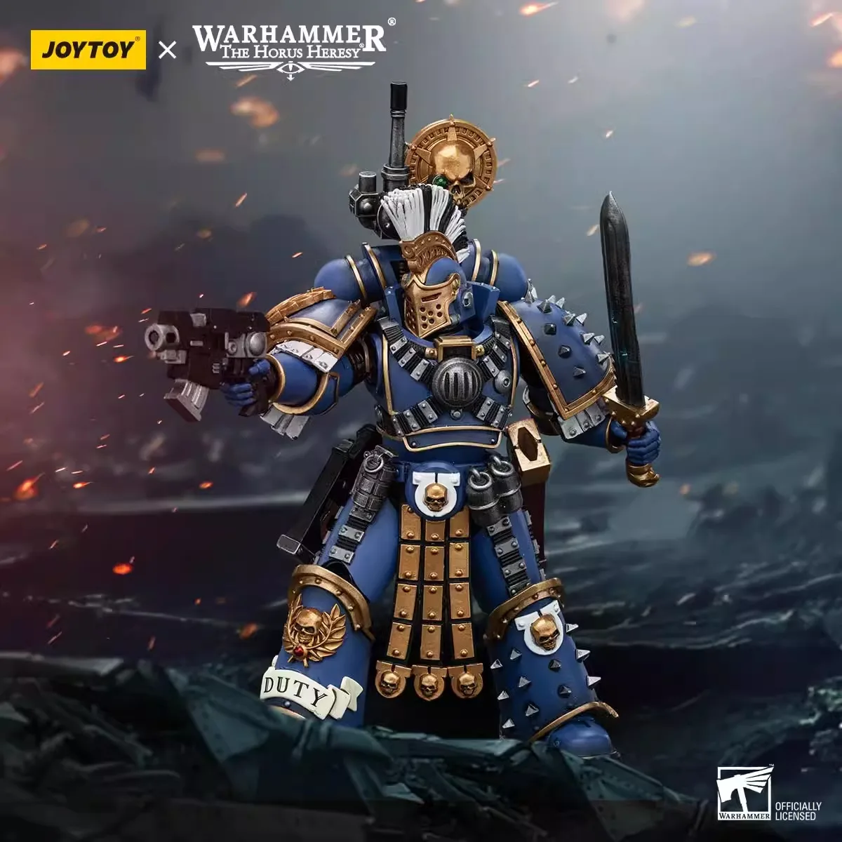 Joytoy Warhammer 1/18 Action Figures Ultramarines Remus Ventanus  Model Toy