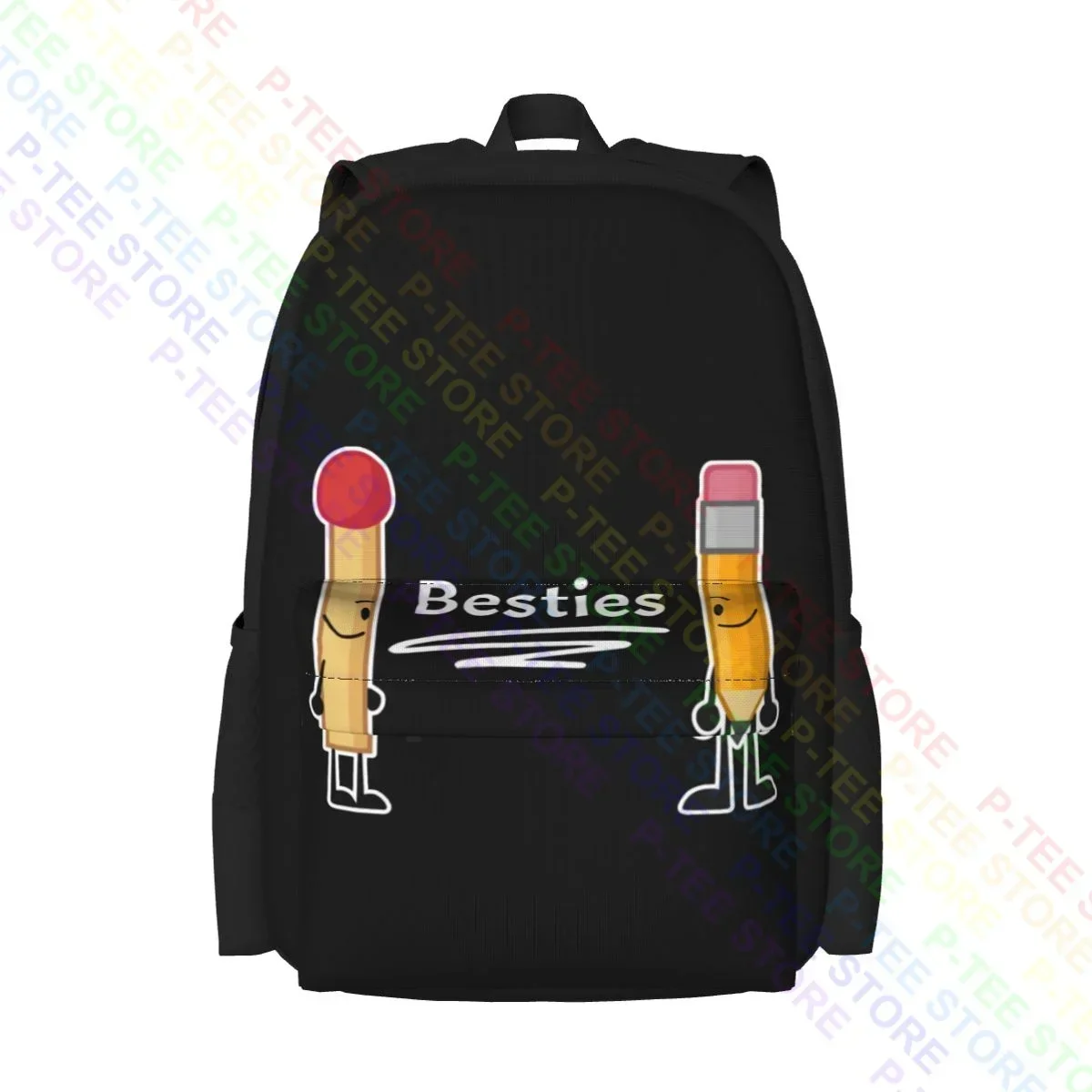 Bfdi Battle For Dream Island Match Pencil Ss Large Capacity Backpack Bookbag New Style Shopping Bag Riding Backpack