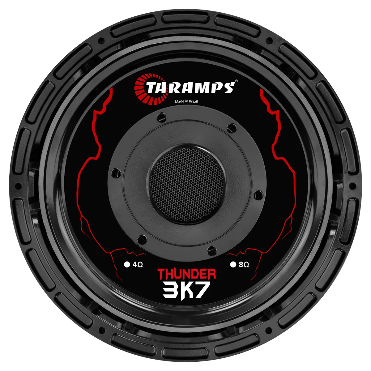 Taramps 12" THUNDER 3K7 4 oder 8 Ohm Car-Audio-Lautsprecher 1850 Watt Rms 3700 W Max. Lautsprecher 12 Zoll Car Audio Competition