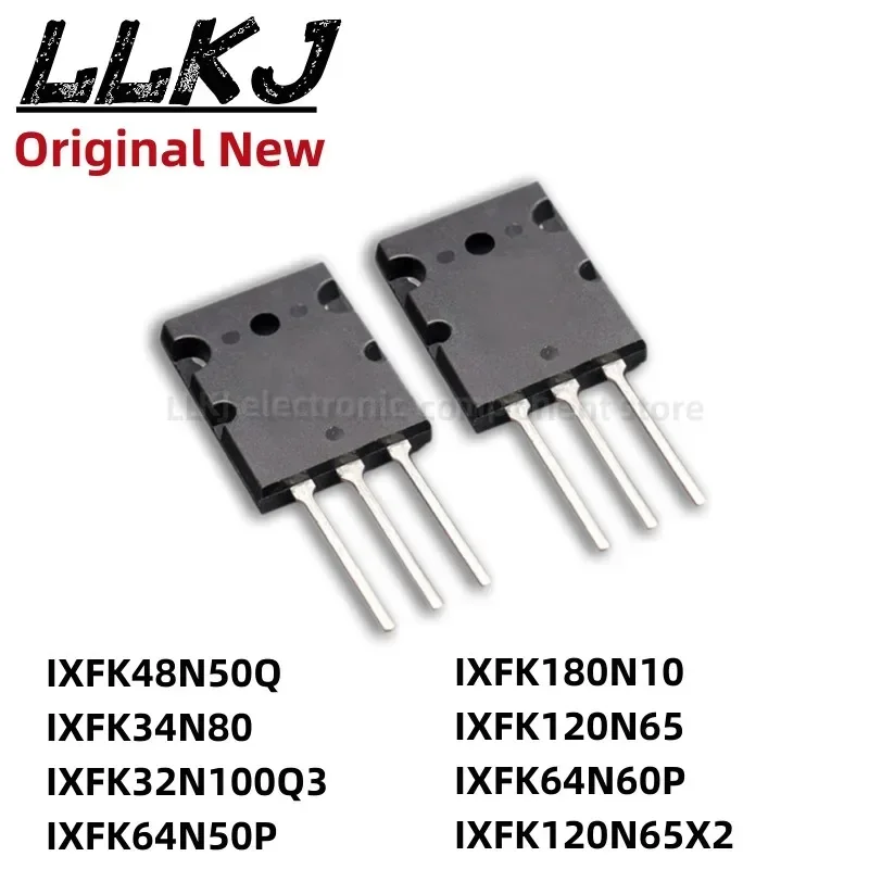 1pcs IXFK48N50Q IXFK34N80 IXFK32N100Q3 IXFK64N50P IXFK180N10 IXFK120N65 IXFK64N60P IXFK120N65X2 TO264 MOS FET TO-264