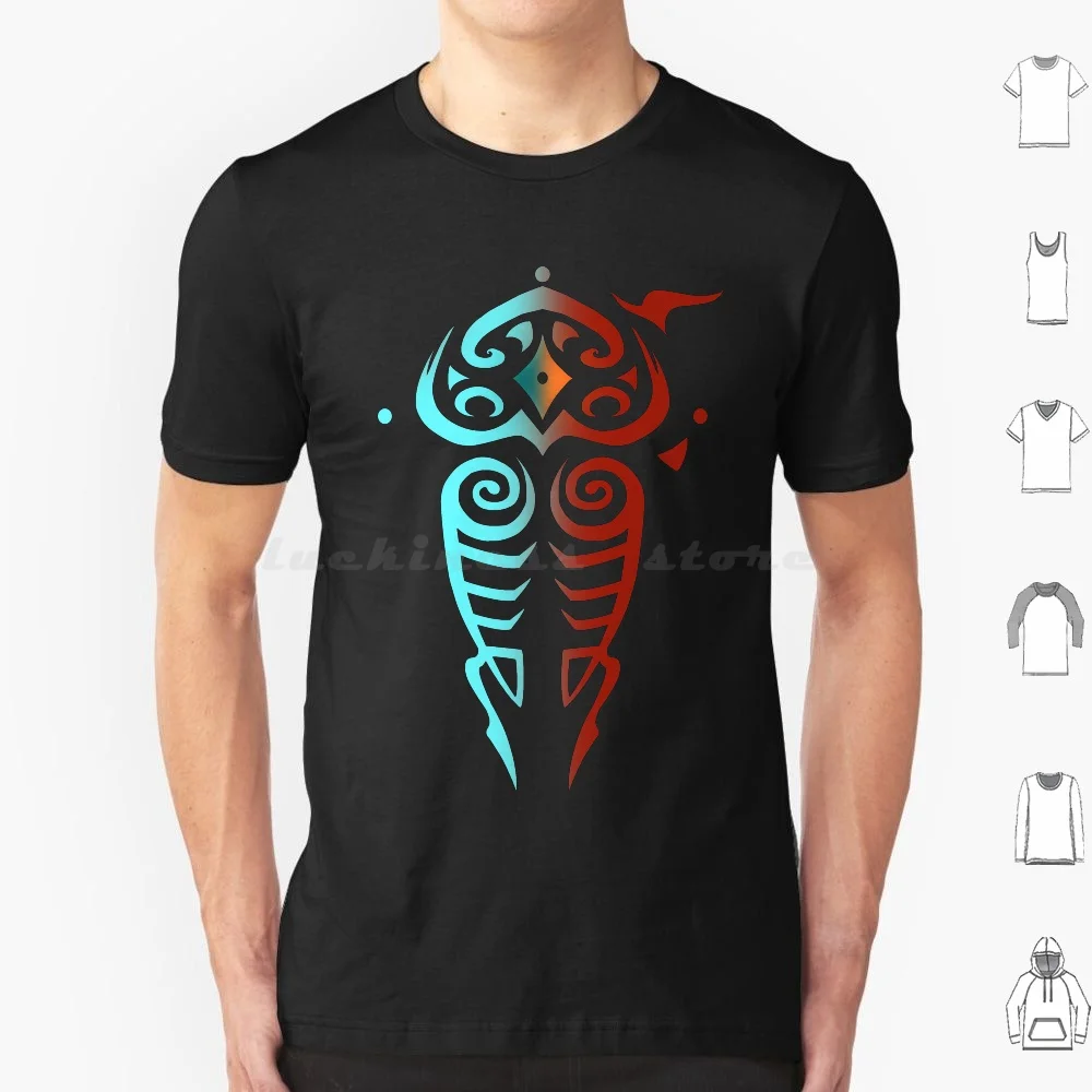 

Футболка Raavaatu-Ii 6xl Хлопковая крутая футболка Raava Rava Vaatu Vatu Lok Tlok Korra Wan Unalaq Dark Atla Raavaatu Ravatu