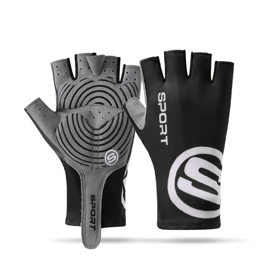 

Cycling Gloves Anti-Slip Fingerless for MTB and Road Bike Racing - Enhanced Grip and Comfort Shock Absorbing Antiskid Gloves