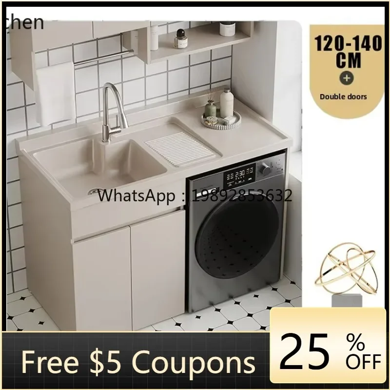 Picture 5: b2drum  significant  cabinet integrated balcony cabinet combination laundry sink washbasin with rubbing board