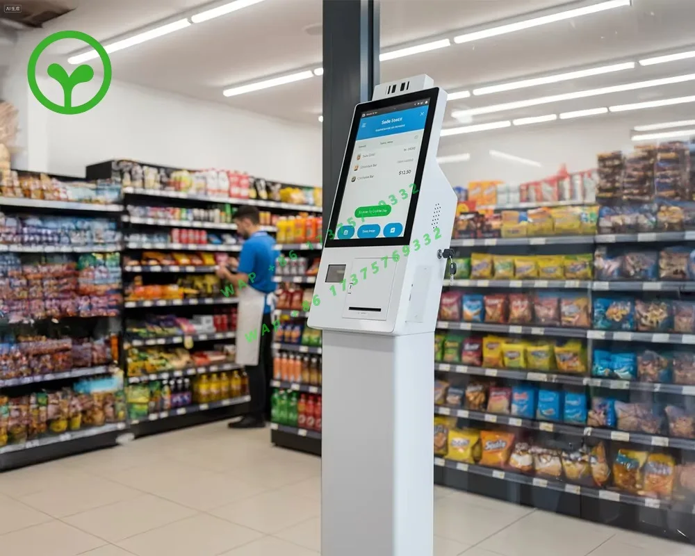 

【specialized】Android Self-Service Kiosk 15.6 Inch 1080x1920 | QR Scanner + 80mm Printer POS Terminal For Coffee Shop And Retail