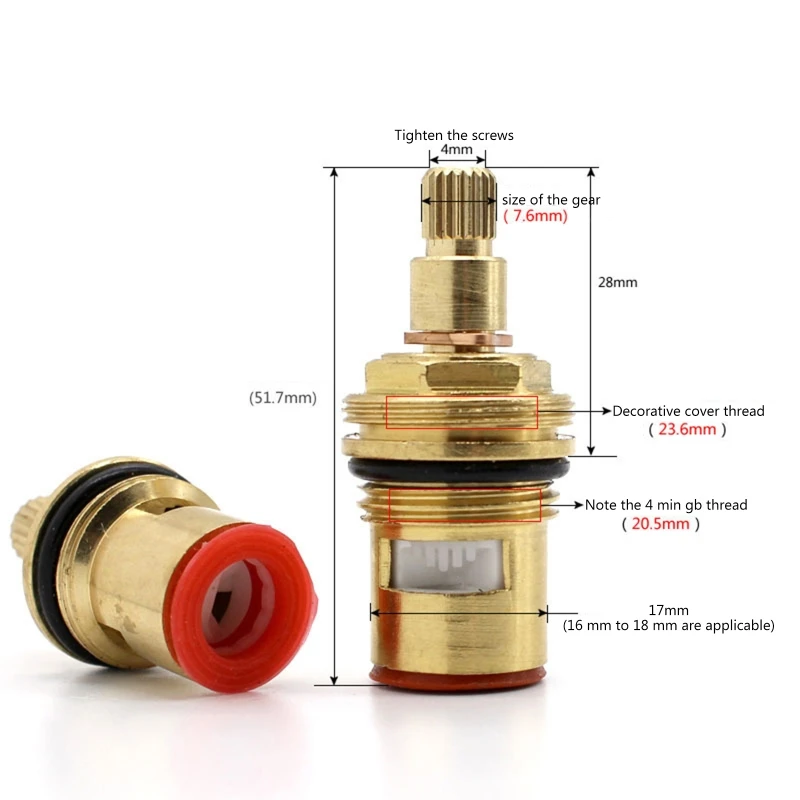 Faucet Switch Handle Washbasin Handle Knob Cover Sink Tap Universal Handwheel Home Kitchen Bathroom Hardware Accessories
