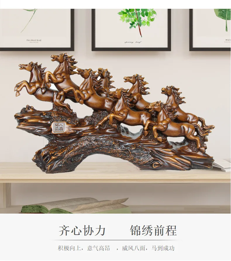 Home decoration attracts wealth with resin handicrafts living room decoration office desktop decoration and gift giving