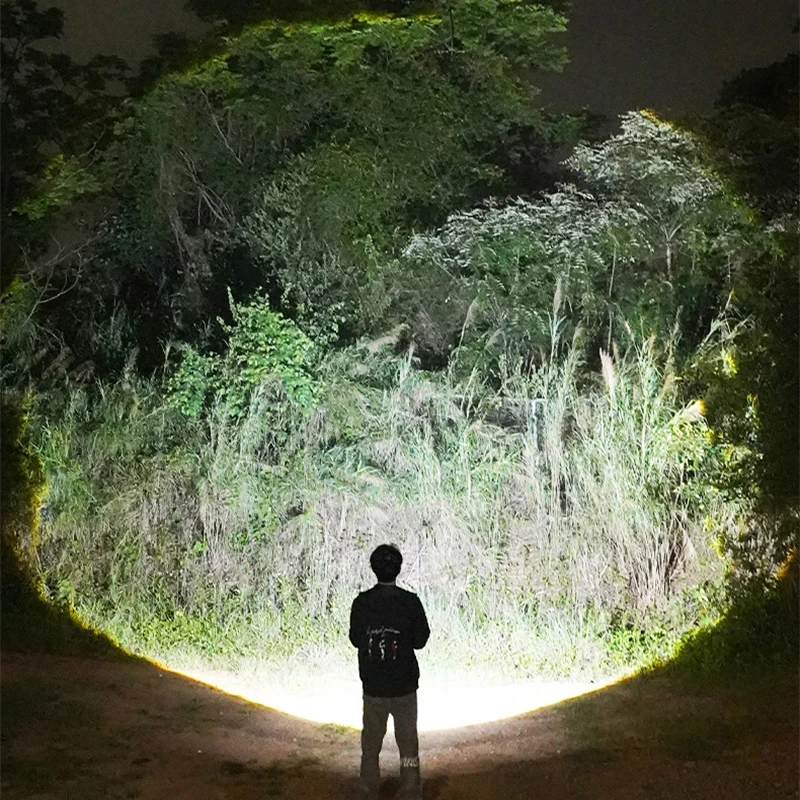 USB Rechargeable Spotlights LED Portable Rechargeable Spotlight Camping Lantern Home Camping Tent Travel Lighting Flashlight