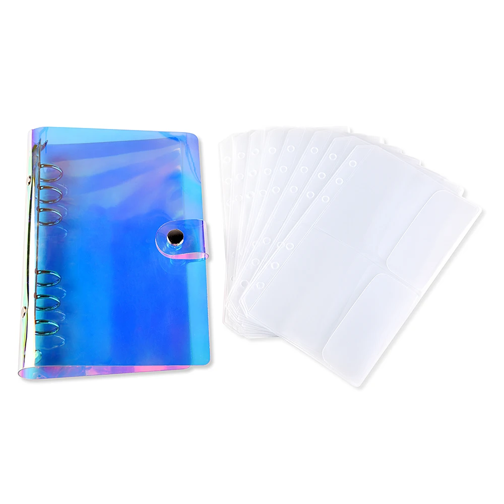 

16 Slots Laser Symphony Nail Art Stamping Plate Holder Empty Template Storage for Rectangle Round Stencil Album Storage