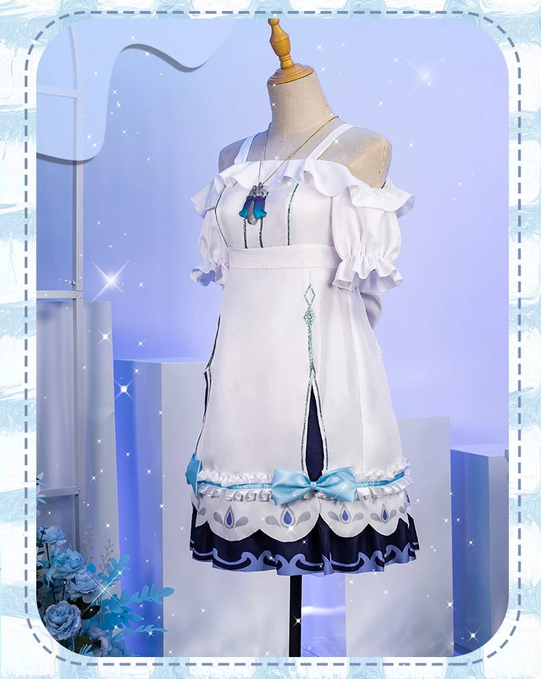 Clervie Cosplay Costume for Halloween,Christmas Role Playing Party, Comic Exhibition Game, Size S-XL New Genshin Impact in stock