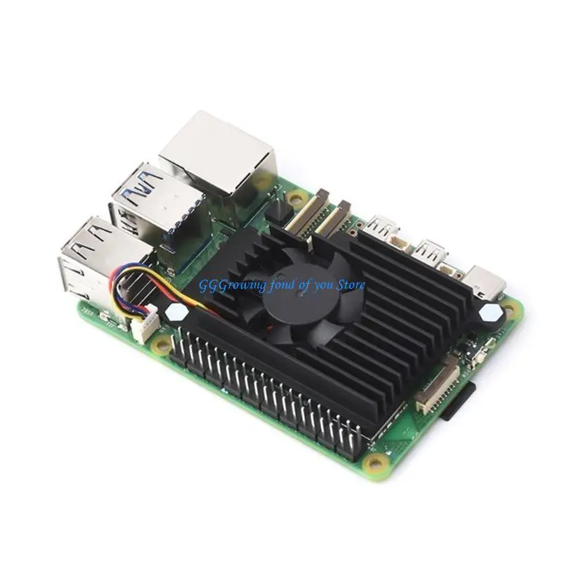 

H9EB Copper Heatsinks for 5 with Thermal Pad for Better Heat Dissipation