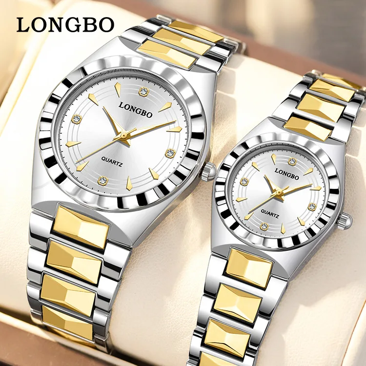 

Couple's watches, women's quartz men's steel strap watches, new models, stylish quartz watches, watch accessories