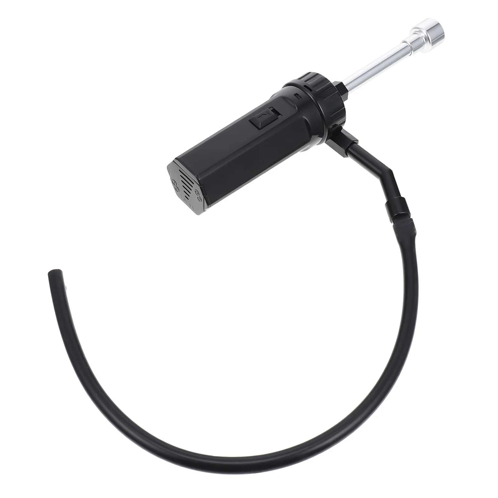 

1 pc Portable Food Smoker Black With Extension Tube Lightweight Compact For Kitchen Restaurant Picnic Barbecue Ham Salmon