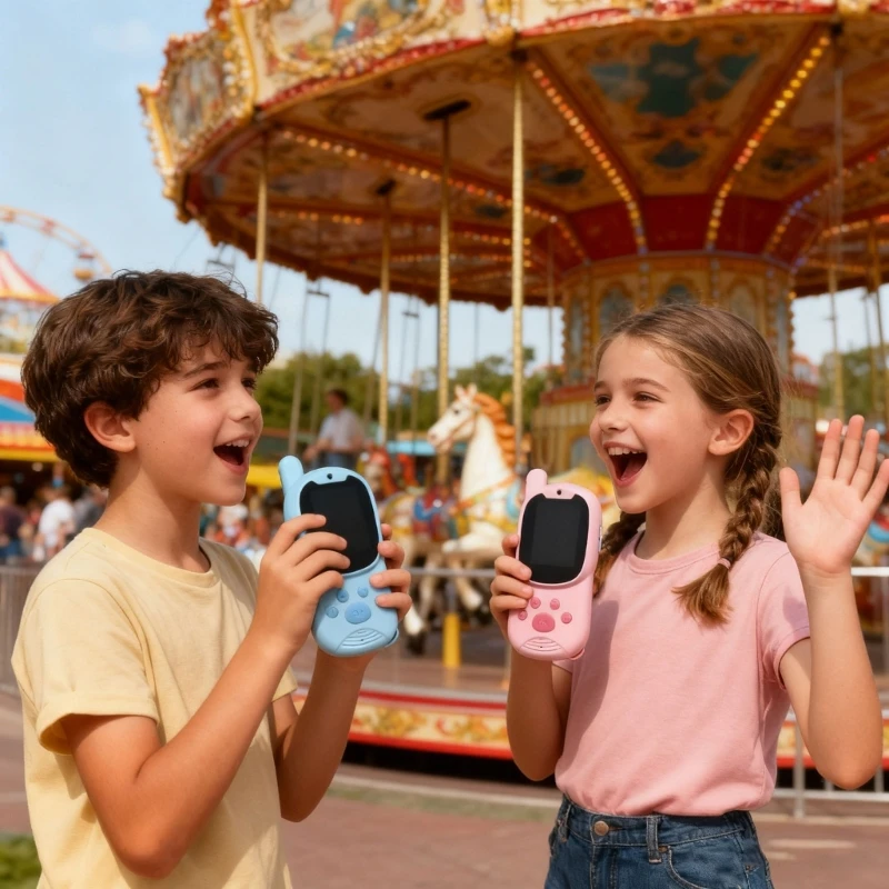 Domofon wideo 720P dla dzieci Stały budynek z tworzywa sztucznego Prosty reguluje odtwarzacz muzyczny 15UB