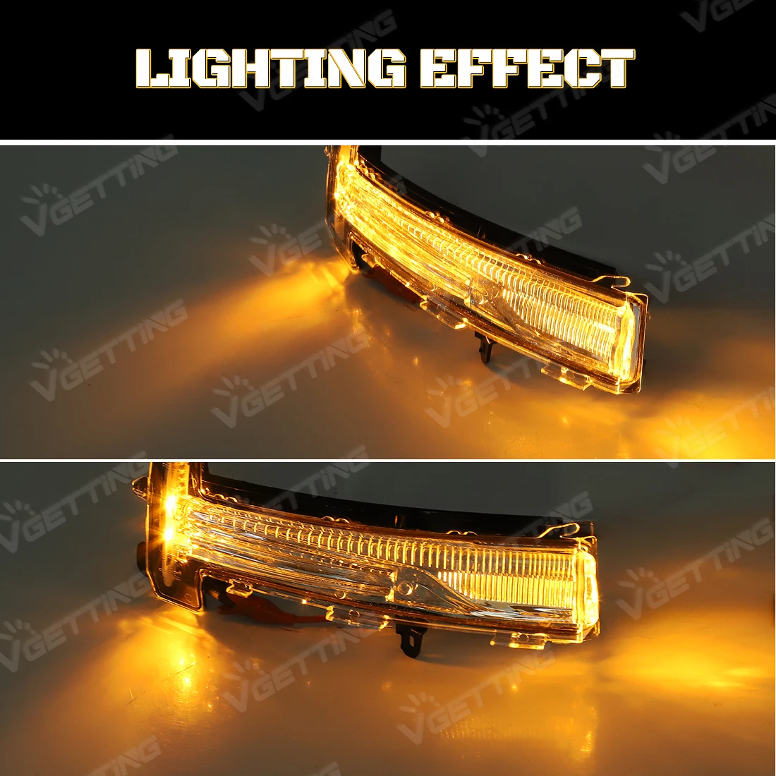 Car Rearview Mirror Indicator Turn Signal Light For Volvo XC60 2014 2015 2016 2017 OE#31371878 31371879 LED Daytime Running Lamp
