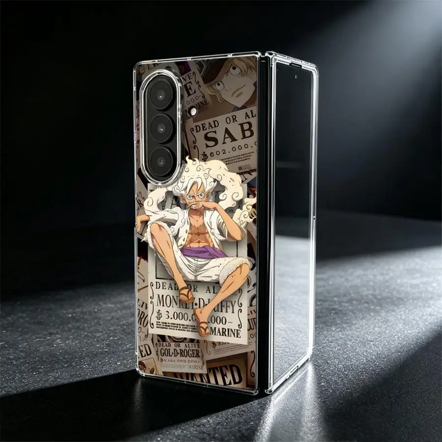Phone Cover Case for Samsung Galaxy Z Fold 8 Ultra ZFold3 Z Fold 7 6 5 4 3 ZFold5 ZFold7 ZFold4 ZFold6 Wanted Poster OneS