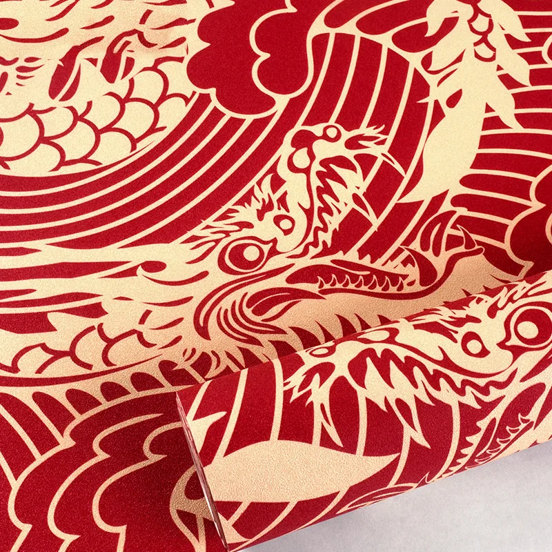 ورق حائط كلاسيكي بتصميم كلاسيكي على الطراز الصيني الجديد لمطعم الفندق وغرفة خاصة وديكور حائط لخلفية بيت الشاي #2