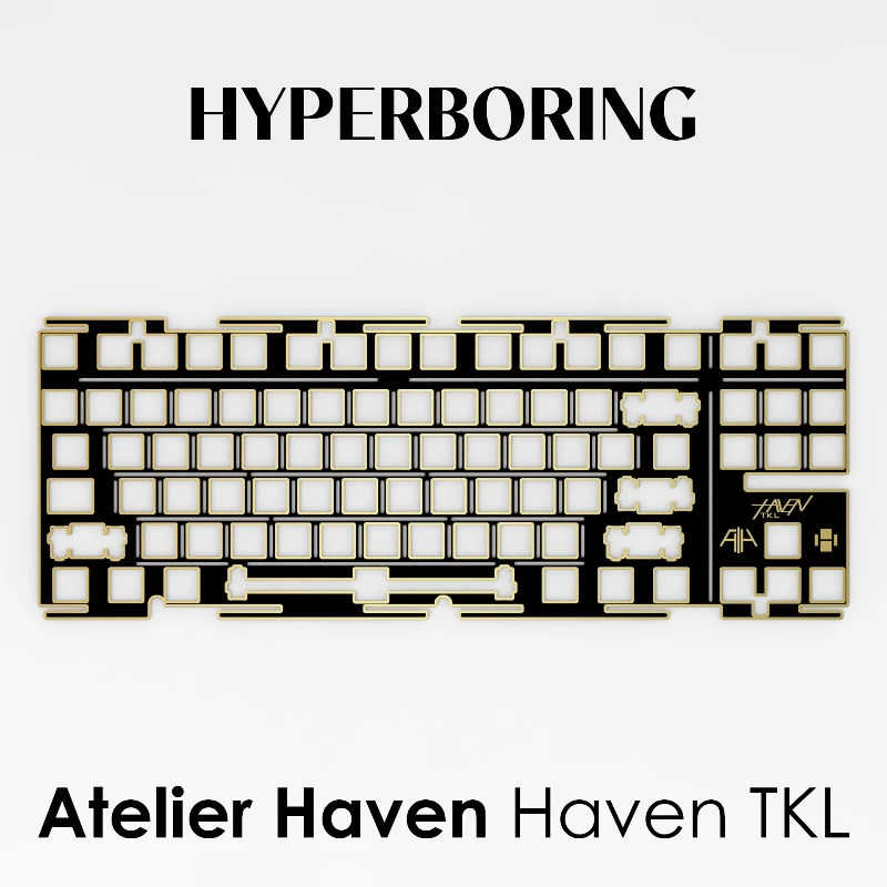 Atelier Haven TKL Keyboard Positioning Board Personalized Customizatio POM FR4 Aluminum Mechanical Keyboard Positioning Board