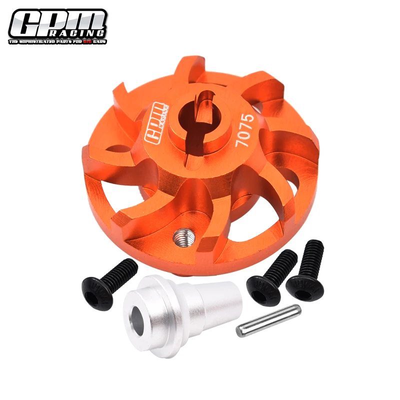 GPM 7075 legering drukplaat en naaf voor TRAXXAS 1/10 Slash 4X4 LCG / Rustler / Stampede / Bandit / Ford F-150 / Jato 3.3 / Ford.