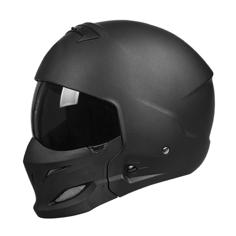 

Retro Motorcycle Helmet Full-Face Helmet Motorcycle Scorpion Helmet Combination Helmet