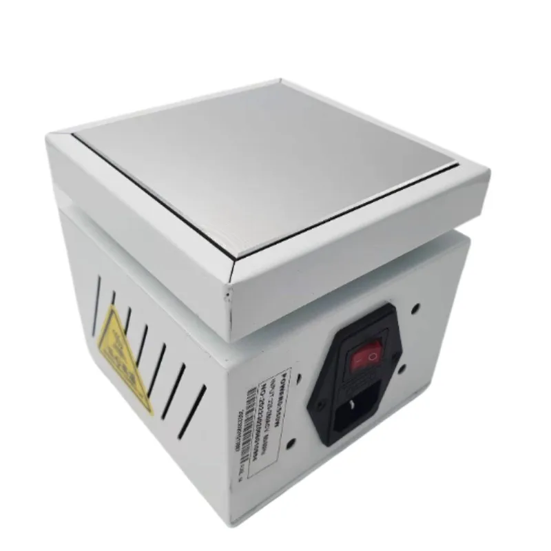 Estación de calefacción de 100x100mm, plataforma de precalentamiento Digital, Mantenimiento Electrónico de placa caliente, estación de calefacción para reparación de pantalla LCD PCB