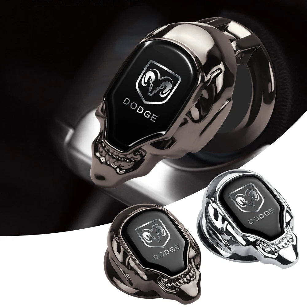 Cubierta para Botón de Encendido/Apagado de Coche, Interruptor de Arranque, Accesorios Interiores de Protección para Dodge Durango, Caliber, Dakota, Neon, SXT, Nitro
