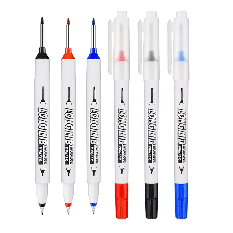 

Маркеры с двойным наконечником 20 мм для глубоких отверстий, для перфорации по металлу, для декора ванной и деревообработки, многоцелевые, 1/10 шт.