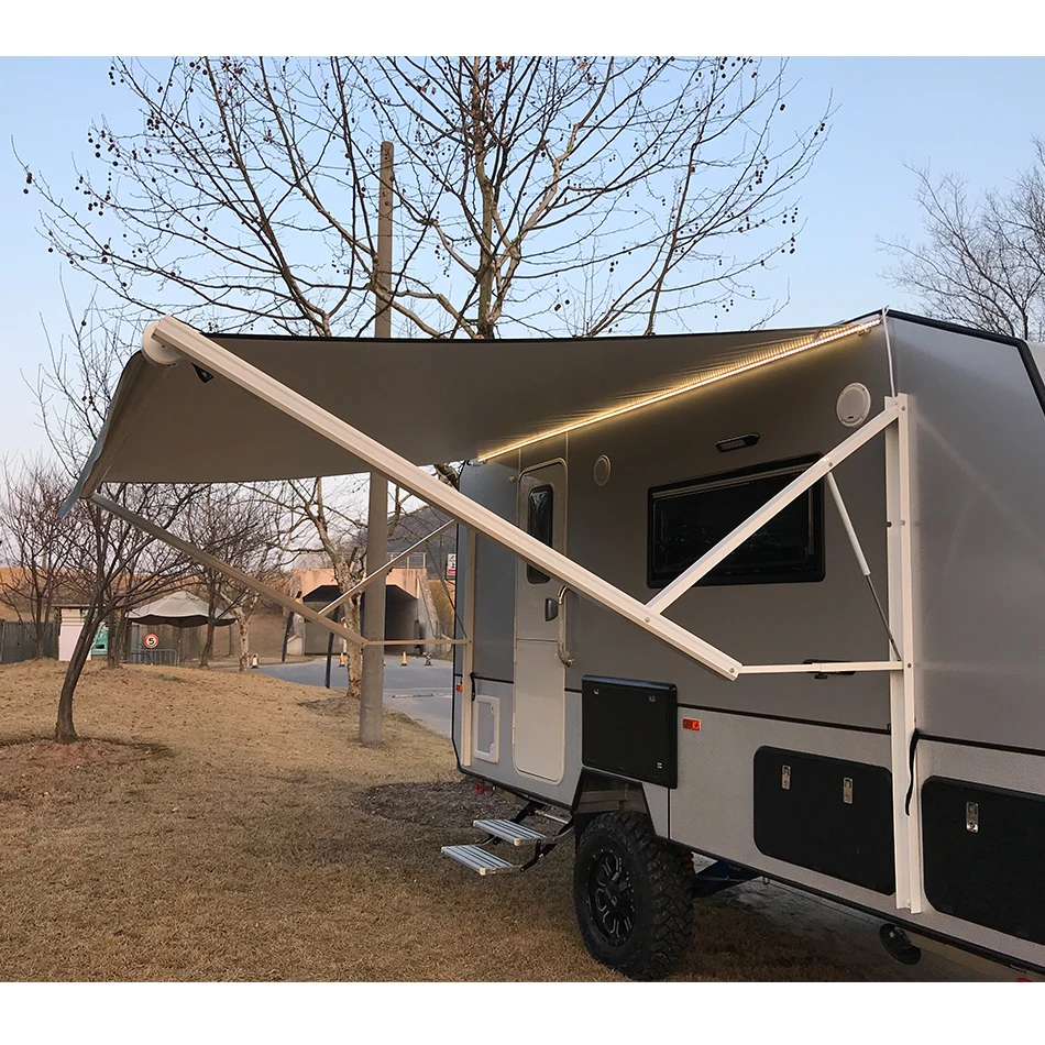 STLF Awnlux W5700 Tenda Elektrik untuk RV, Pelindung Matahari untuk Motorhome, Trailer Perjalanan & Aksesori Eksterior Camper