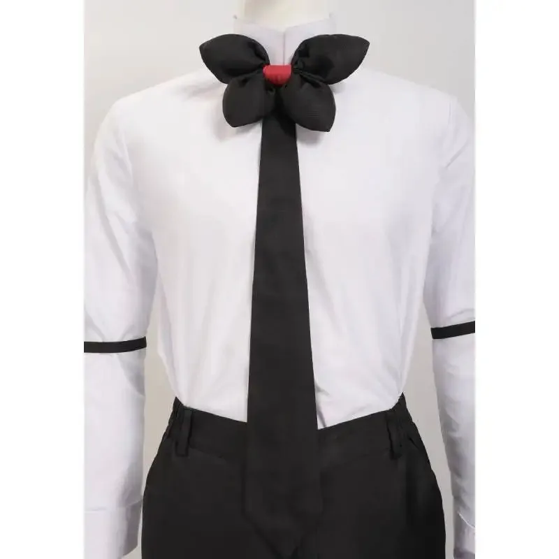 WENAM Anime Men Alastor Waiter Cosplay Red Uniform Cosplay Costume Uniform Suit Outfit Halloween Carnival Costume For Adult view 5