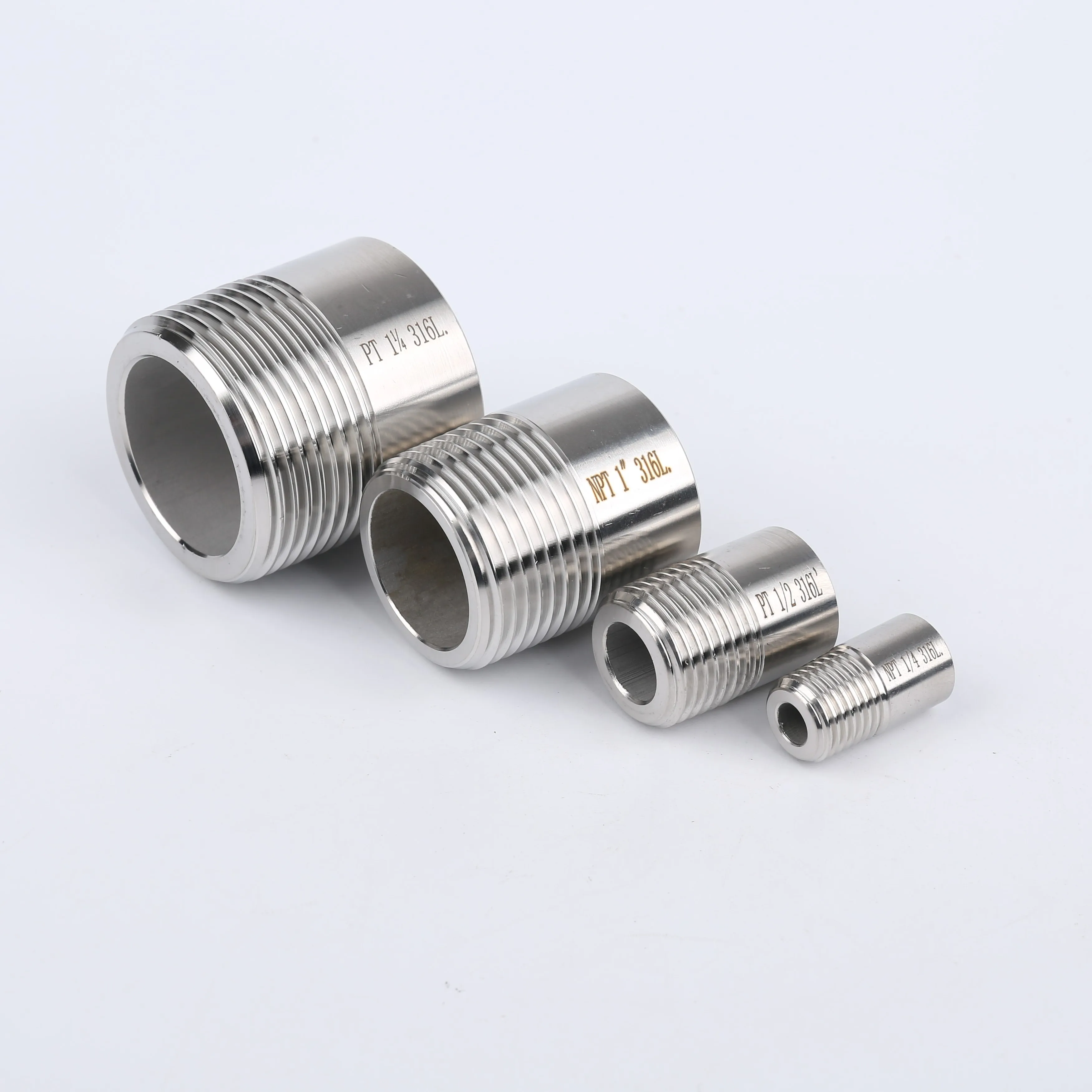 Factory Supply Hot Sale Robust High Pressure Single Head Outer Thread Coupler: Heavy-Duty Performance For Connections 