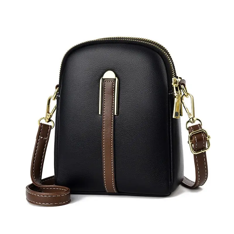 Women\'s Handbag Cell Phone Purse Shoulder Bag Female Small Wallet Soft Leather Crossbody Bags Fashion Women Pouch Leather Case