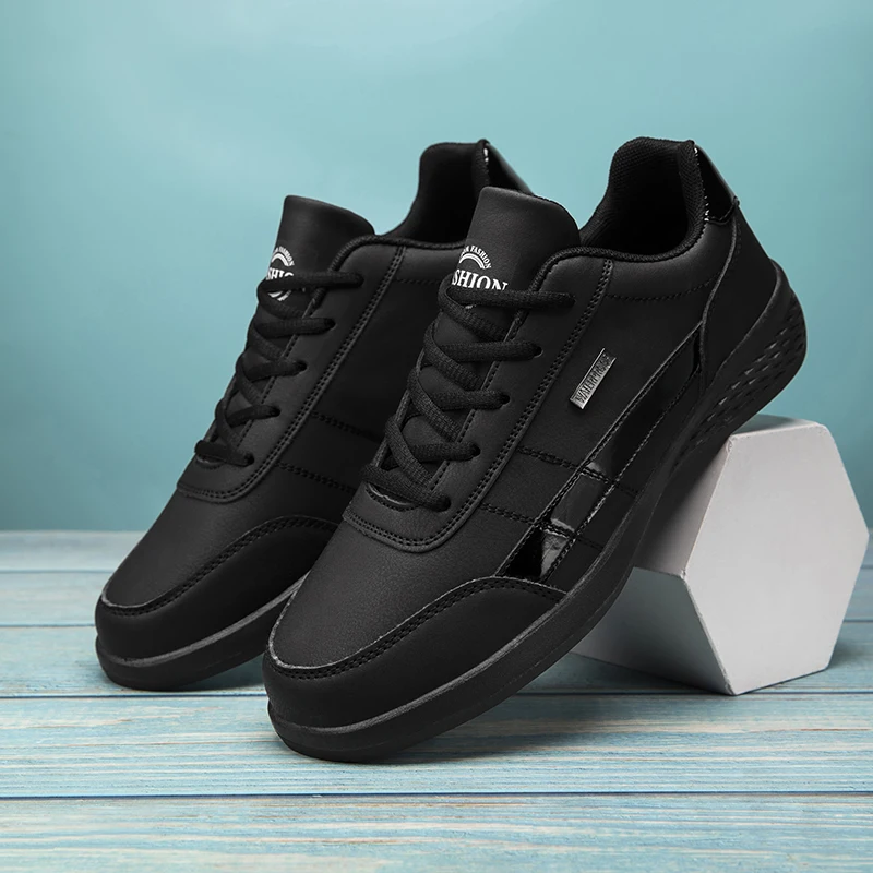 YUYIN New Men Shoes Spring Autumn Waterproof Walking Sneakers Leisure Male Leather Sports Shoes Non-Slip Footwear Tennis for Men view 6