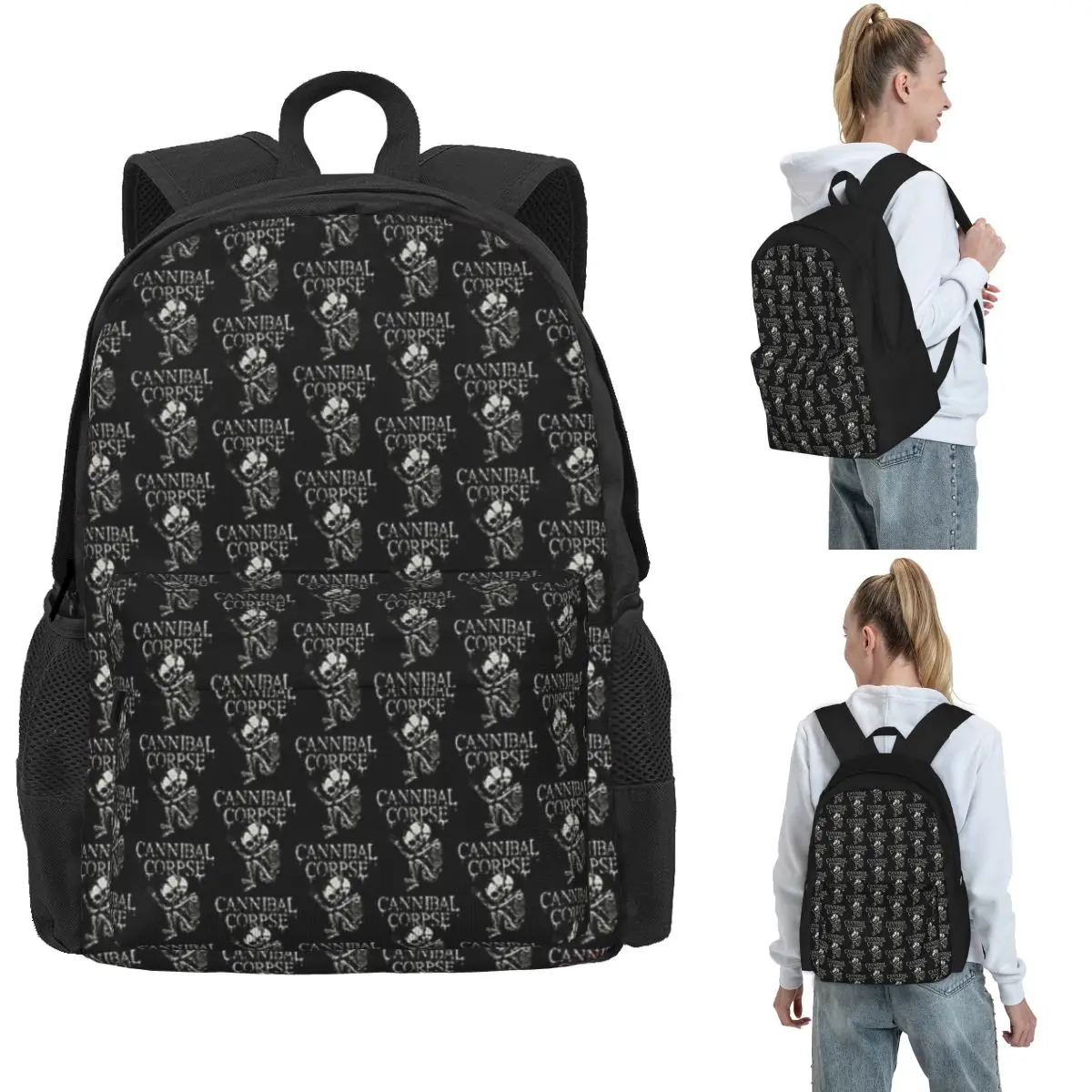 Cannibal Corpse Metal Skateboard 5 Backpack Hot Sale Daypack Large Capacity Boys Girls BookBag School Bag