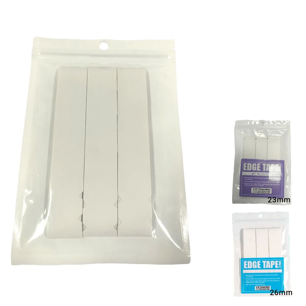 

3 шт., защитная лента для весла из искусственной кожи, изогнутая защитная наклейка для ракетки «сделай сам», без морщин, утолщенная