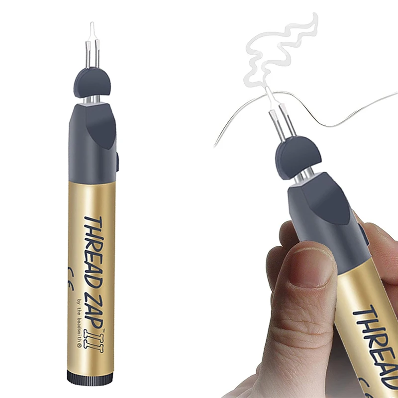 Portable Thread Zap II Craft Burner Jewelry Wax Welding Pen Battery Operated Instant Heating Burning Thread Burner