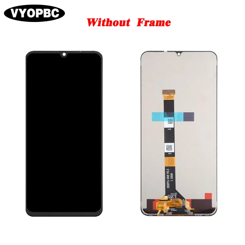 LCD Display For OPPO Realme C51 With Frame Panel Digitizer Assembly Repair Replacement Parts RMX3830 Original Touch Screen