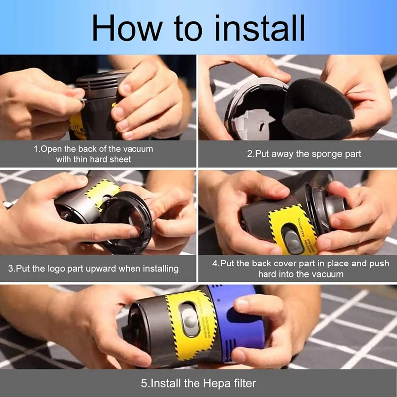 Motor Rear Cover Replacemnet Parts For Dyson V7 V8 Vacuum Attachment Motor Rear Cover Durable Repair Vacuum Replacement