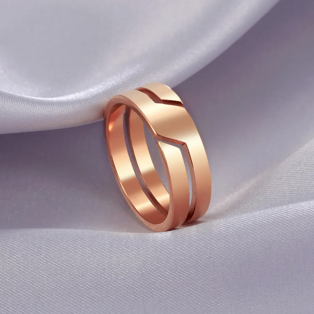 Skyrim Edelstahl-Ring für Männer und Frauen, schwarz, minimalistisch, lässig, Fingerringe 2025, Paarschmuck, Hochzeitsgeschenk für Liebhaber – Detail 5