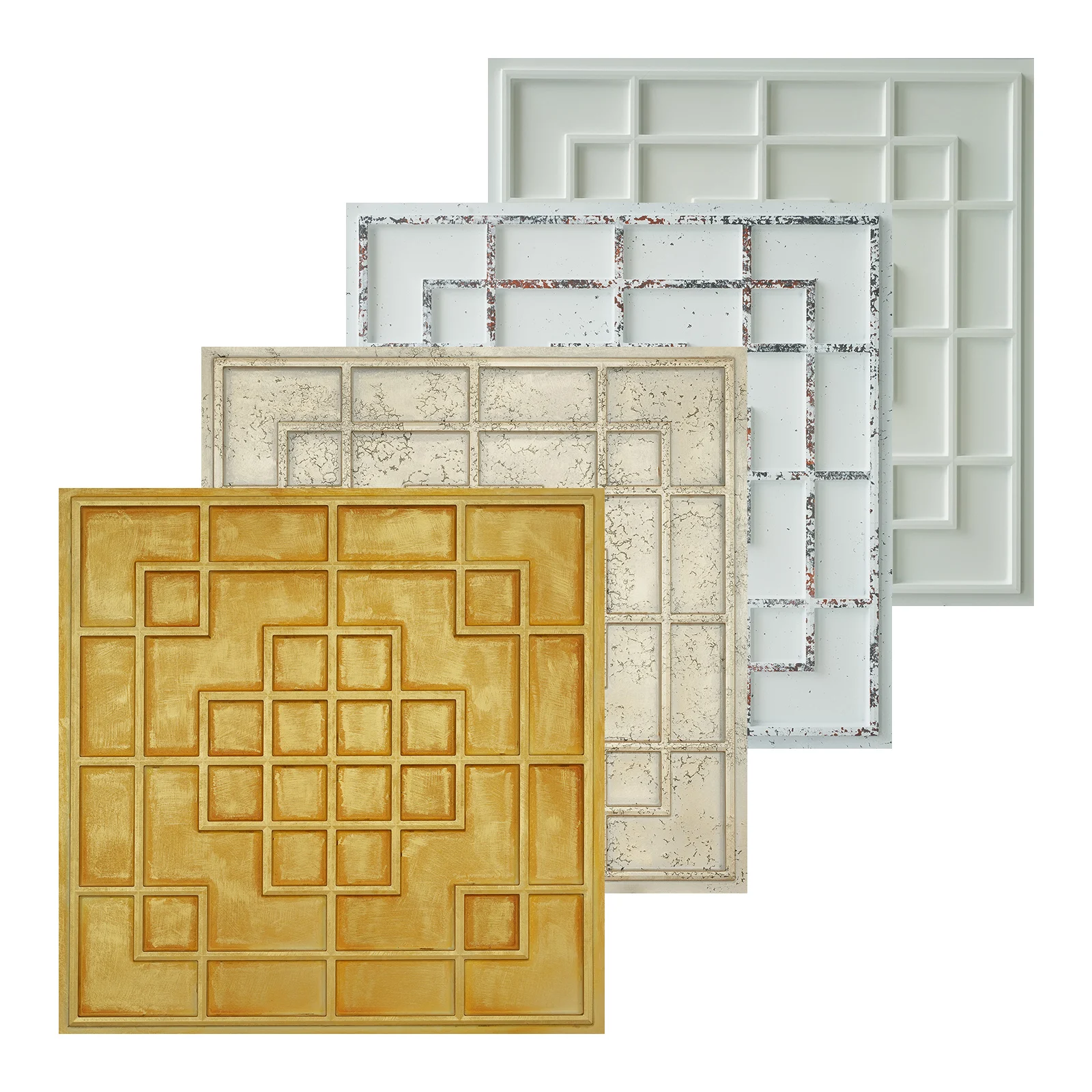 DIY metallic ceiling tile, Interior decorative panel for Cafes and Bars PL82 10tiles/lot