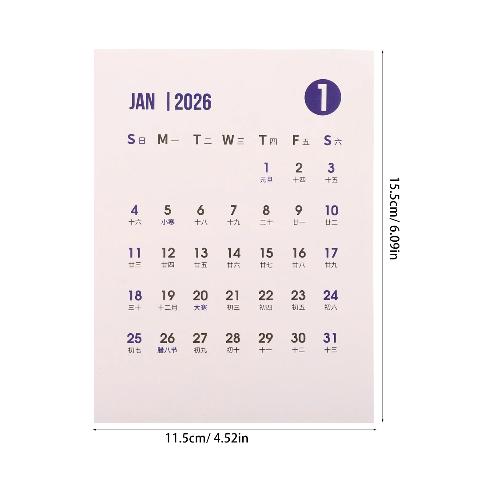 1 set 2026 creatieve kalenderstickers kleine zelfklevende maandelijkse plannervellen voor dagboek bureau muur display jaarlijkse organisator