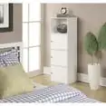 

Xtra Storage Three-Door Bookcase In White Wood Finish