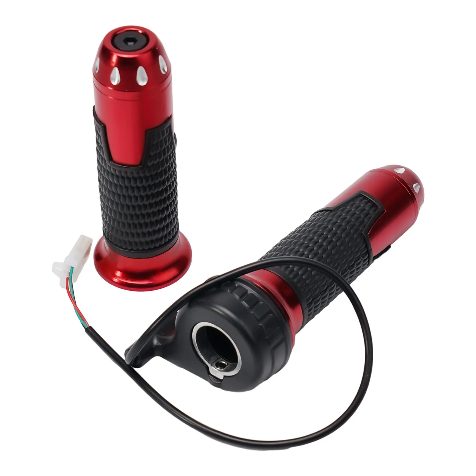 

Дроссельная заслонка, поворотная дроссельная заслонка для велосипеда, ABS + алюминиевый сплав, около 190-240 г, черный + красный, прямой/реверсивный электрический скутер