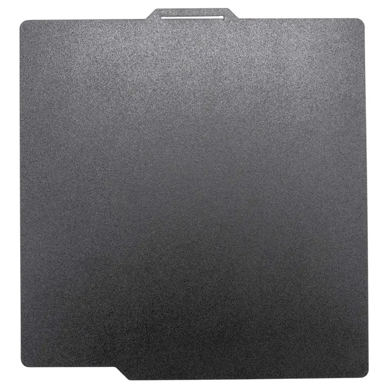 Premium-257X257mm Black PEI Double Sided Build Plate For Bambu-Lab A1/X1C/X1/X1E/P1P/P1S, Smooth PEI&Textured PEI Plate