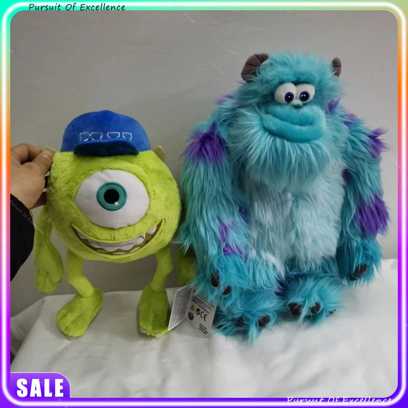 

2026 Высокое качество Disney 40 см Monsters Inc. Sulley плюшевая игрушка Pixar лицензированный стиль мягкая кукла праздничные подарки