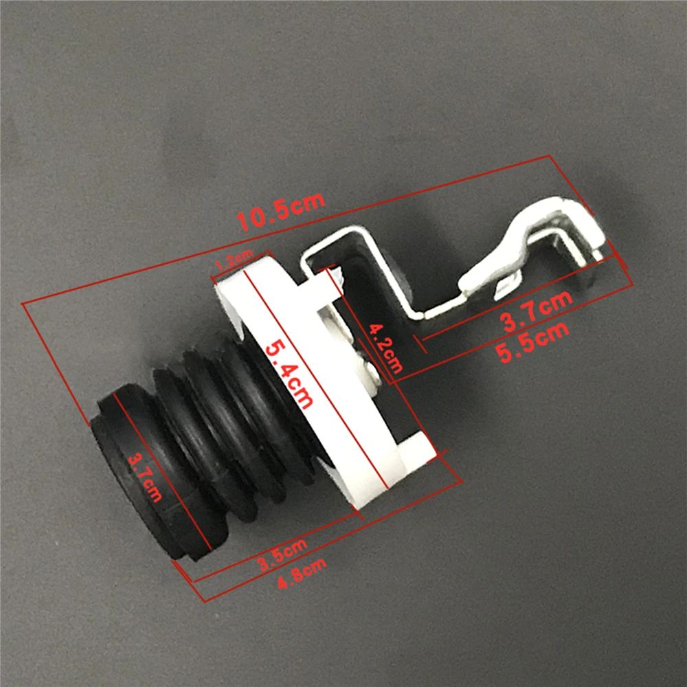 Universal Water Plug Drain Valve Core Drain Plug Water Blocking Drainage Valve Fitting Spring For Washing Machine