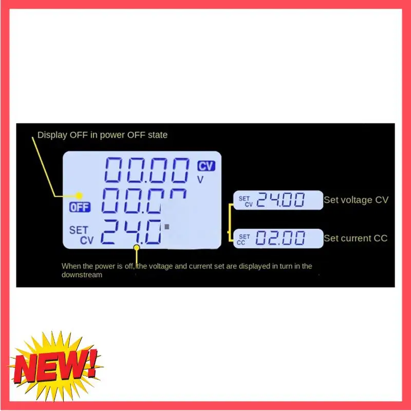 

B17C 22A 1400 Вт понижающий преобразователь CC CV понижающий модуль ЖК-дисплей регулируемый регулируемый источник питания 5 В 12 В 24 В 36 В 48 В