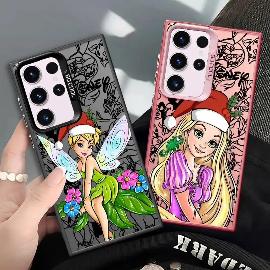 Disney Princess Phone Case for GalaxyNote20 20Ultra S21 S23 S22 S20 S24 Plus S20 S23 S22 S21 S24 S23 Ultra S20 S23 S21 FE